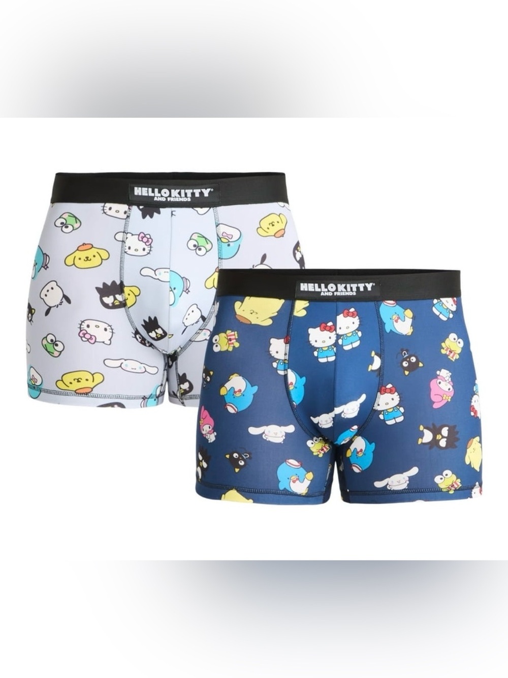 Hello Kitty and Friends Men's Boxer Briefs, 2-Pack